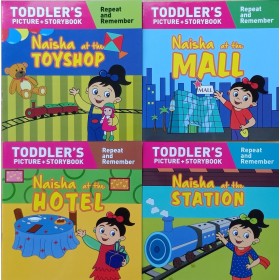 Naisha Series  (Toddler's Picture Story Book) Complete Set of 4 Books